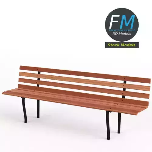 Bench wooden