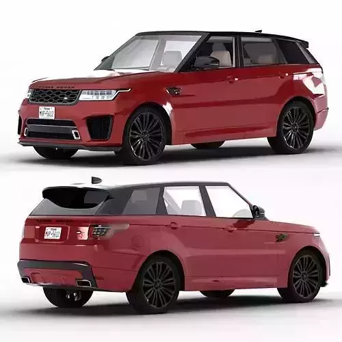 Range Rover 3D Model 