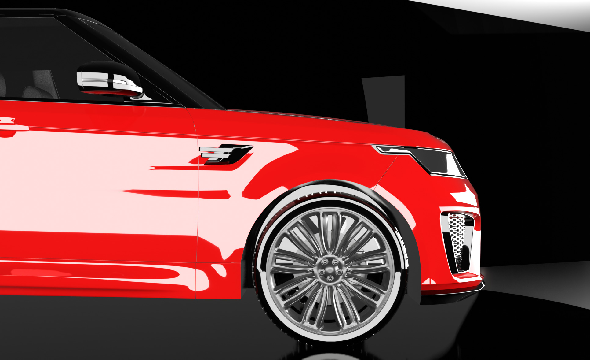 Range Rover 3D Model 3D model_1