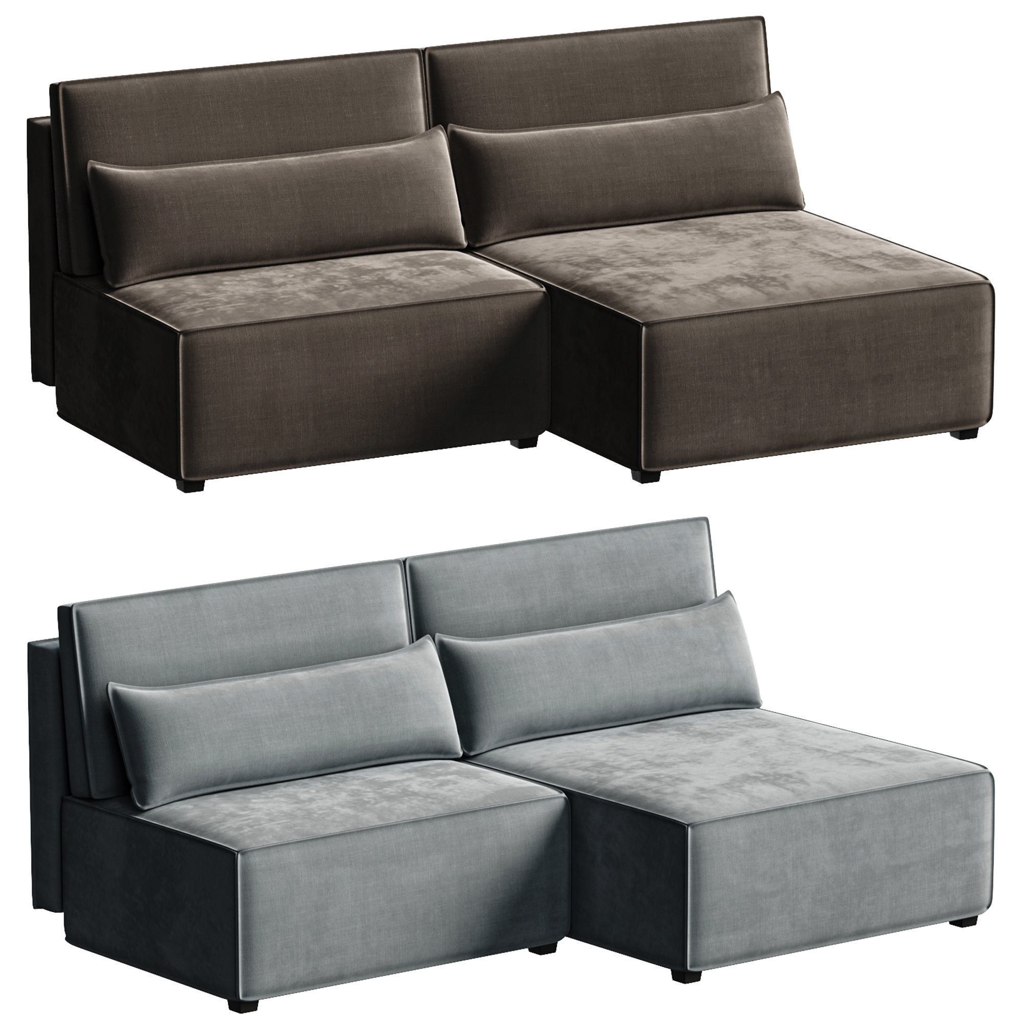 Sofa corner Stous 3D model_2