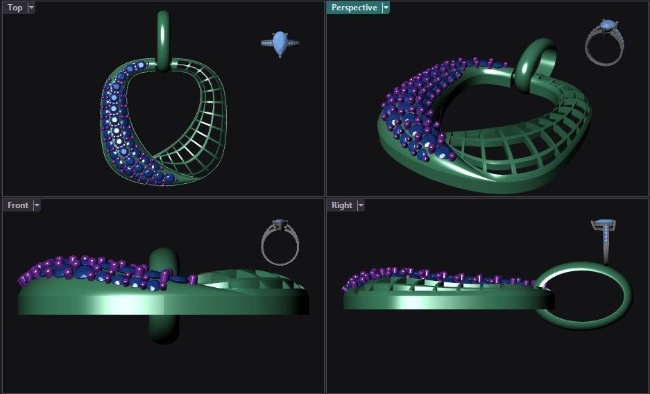 pendant 3D print model_6
