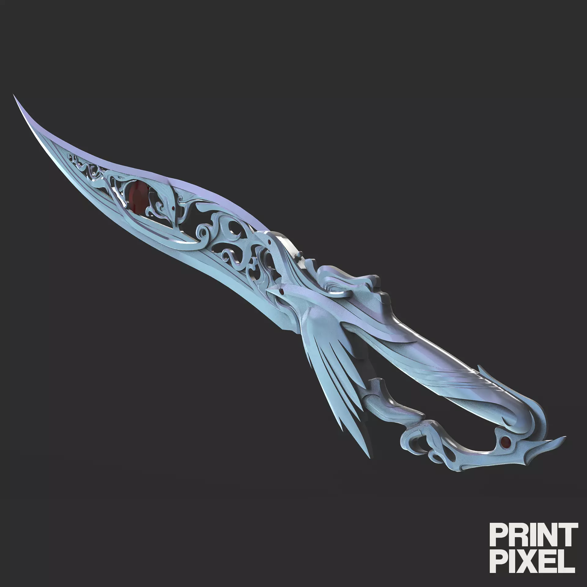 Black Talon Sword 3D print model