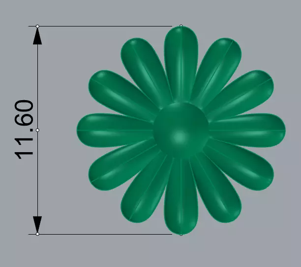 Flower Earring 3D Model  STL 3DM GLB Free 3D print model_15