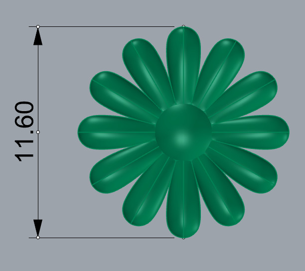 Flower Earring 3D Model  STL 3DM GLB Free 3D print model_1