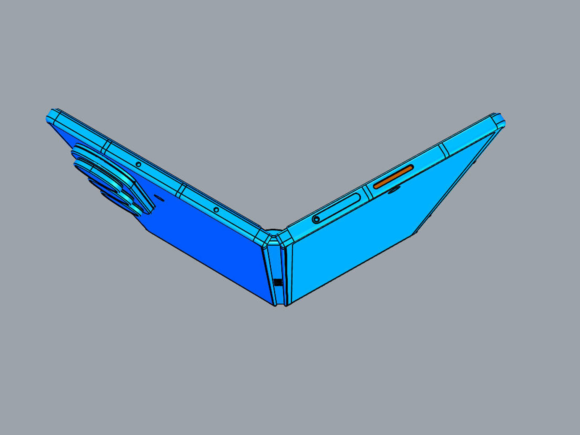 SAMSUNG Galaxy Z Fold 7 All Colors 3D model_28