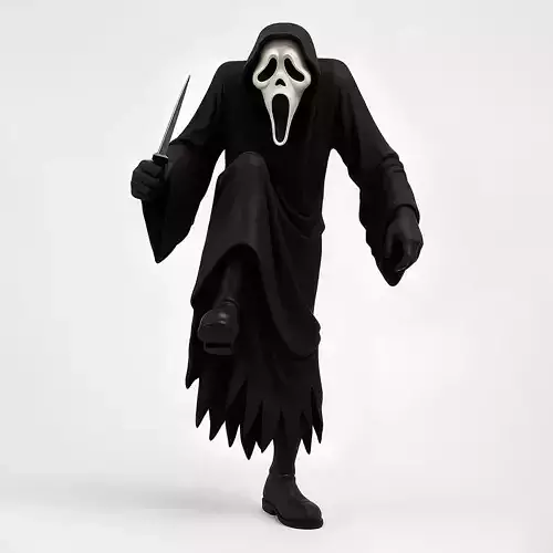 Ghostface Scream Scary Movie toy