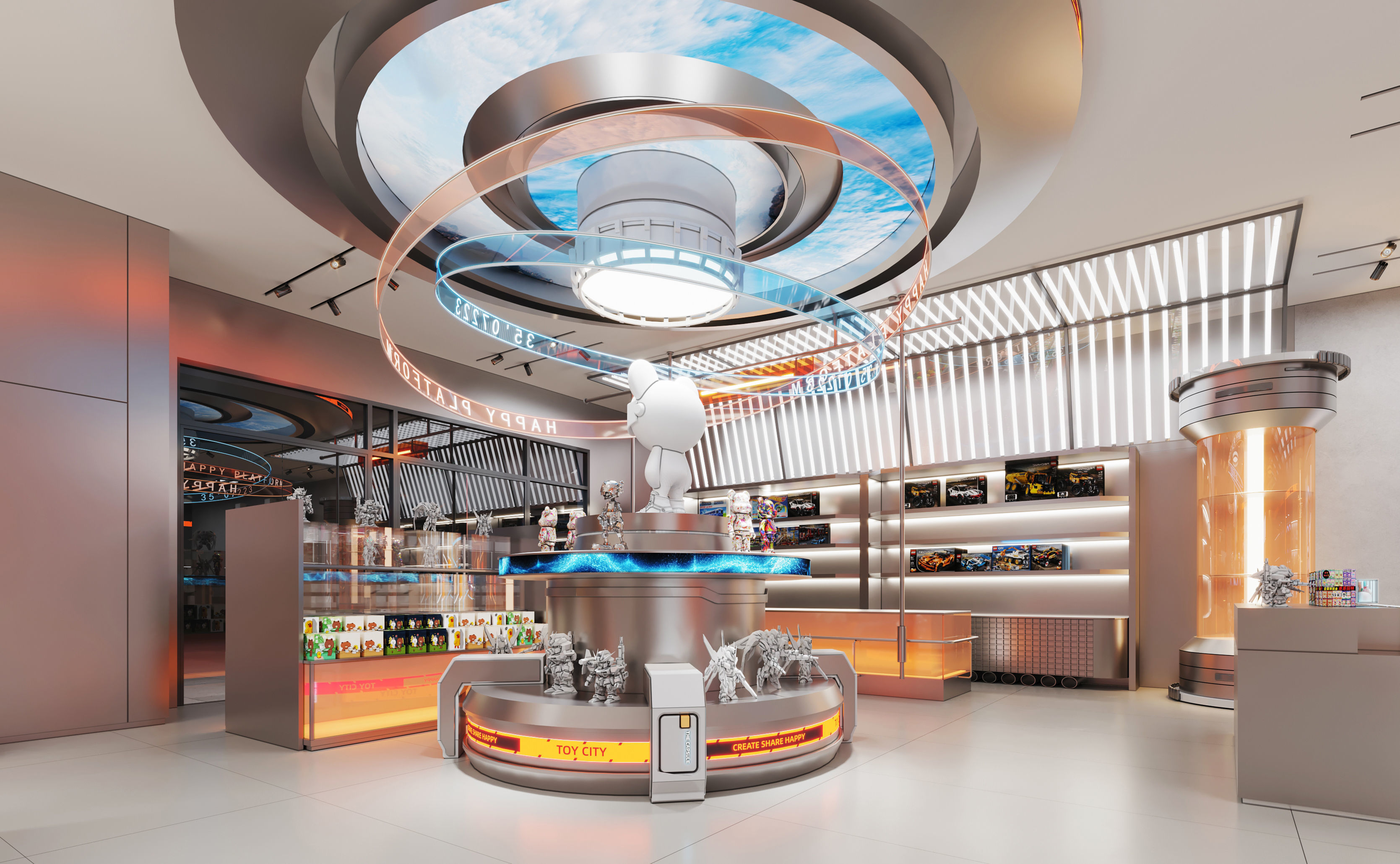 Toy Store interior 3D model_1