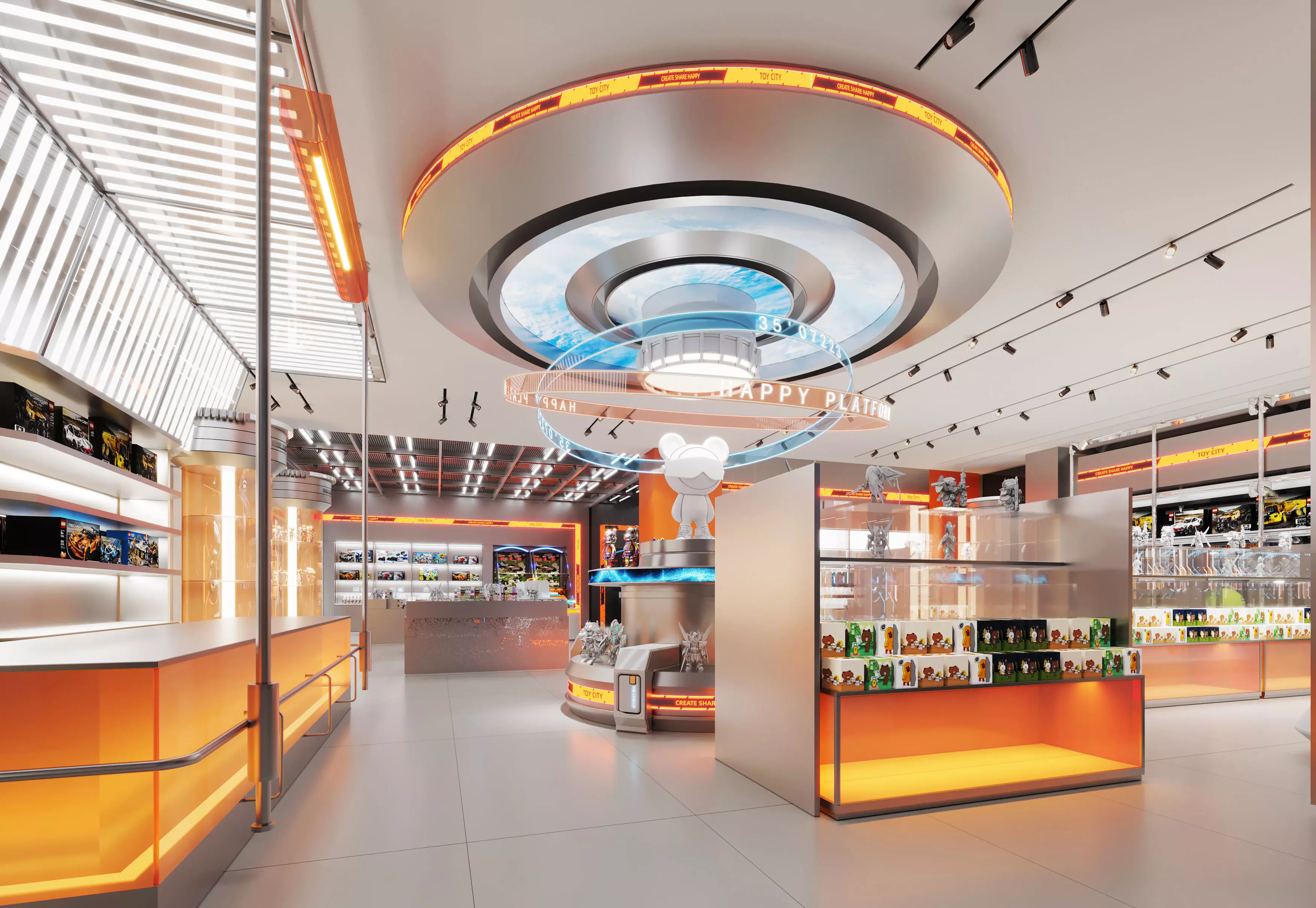 Toy Store interior 3D model_0