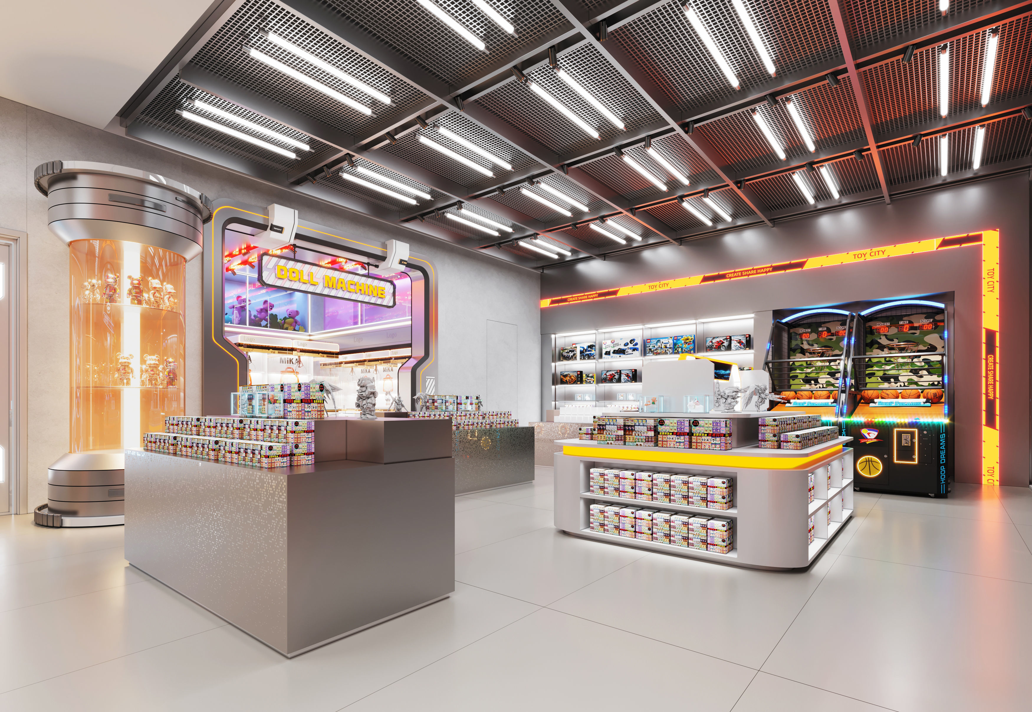 Toy Store interior 3D model_2