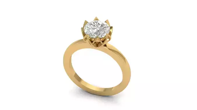 Stone Ring  3D print model