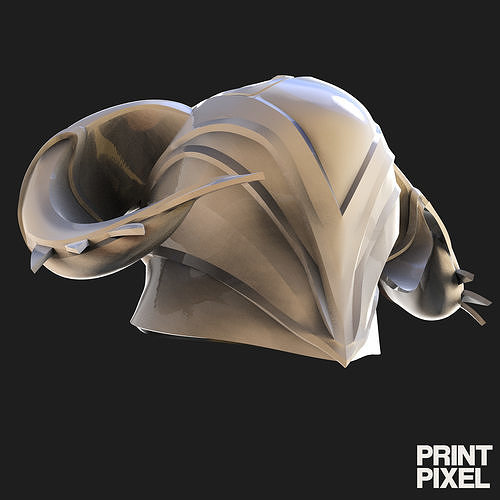 Pruina Luster Helmet  - Destiny 2 3D print model