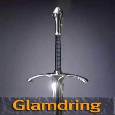 Glamdring Sword 3D model_0