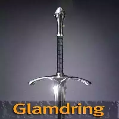 Glamdring Sword 3D model