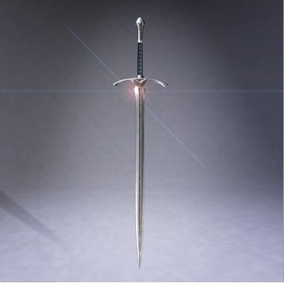 Glamdring Sword 3D model_7