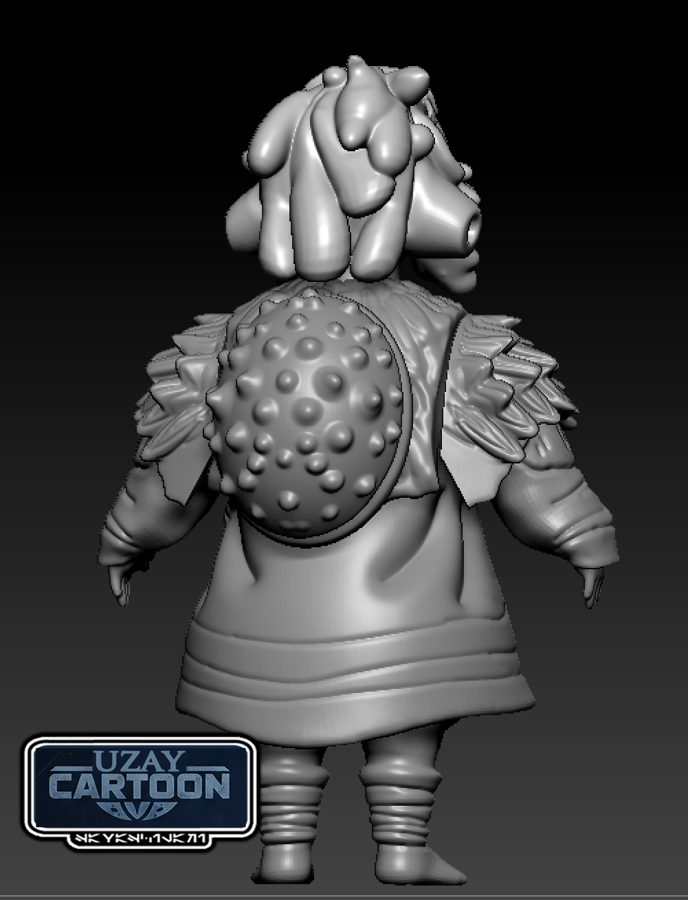 Star wars visions articulated tichana and vkotenh  print model 3D print model_4