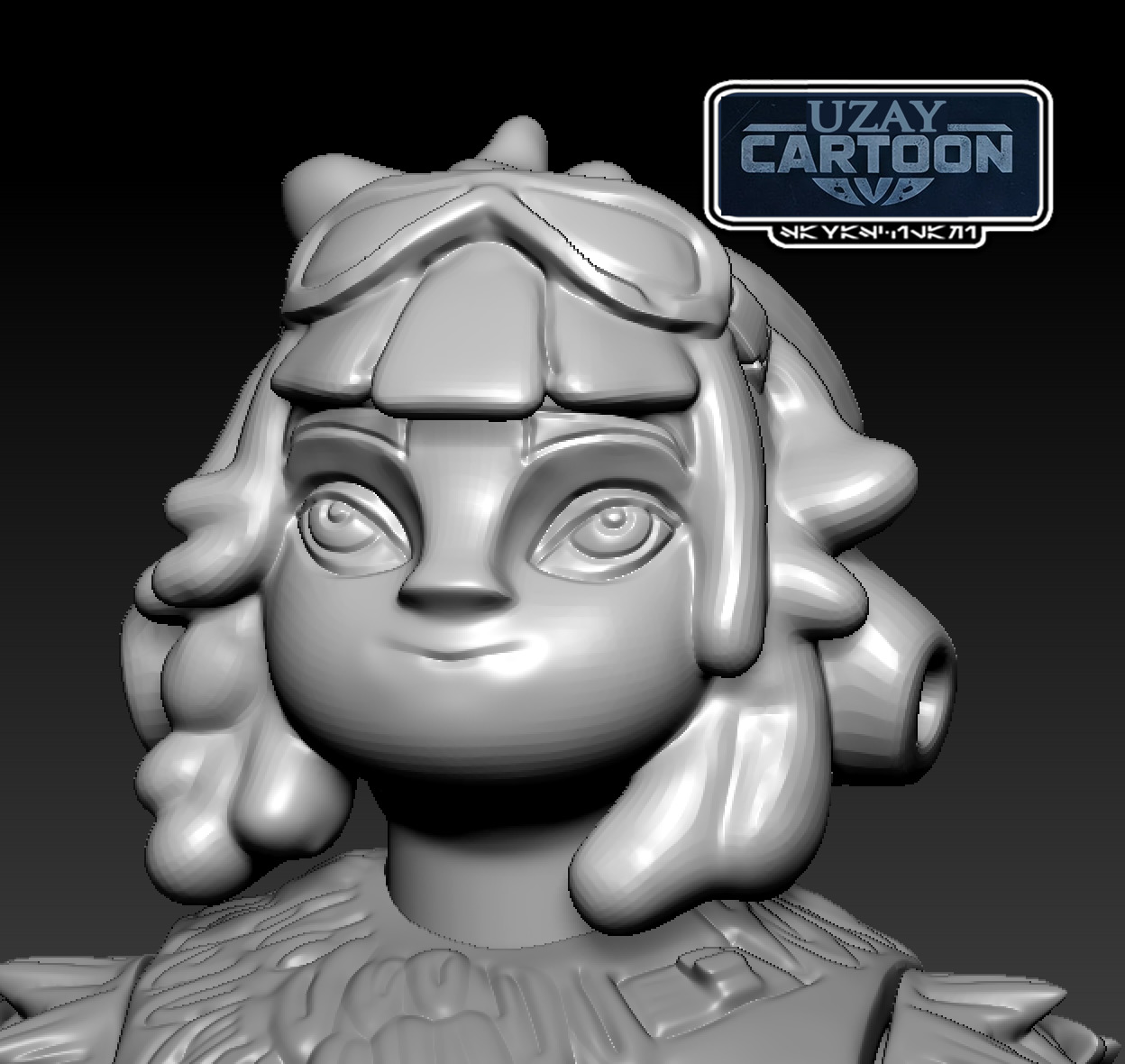 Star wars visions articulated tichana and vkotenh  print model 3D print model_5