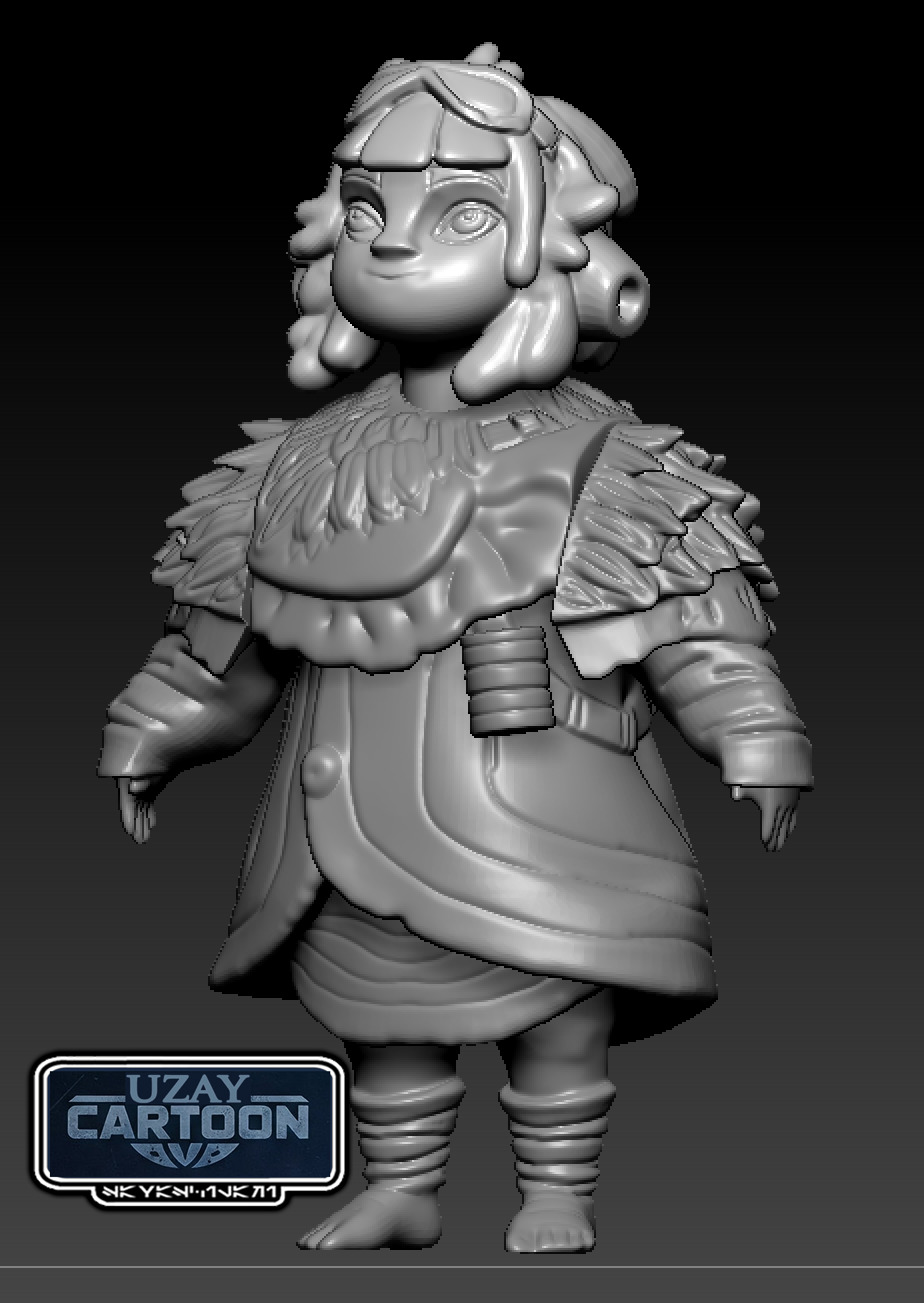 Star wars visions articulated tichana and vkotenh  print model 3D print model_3