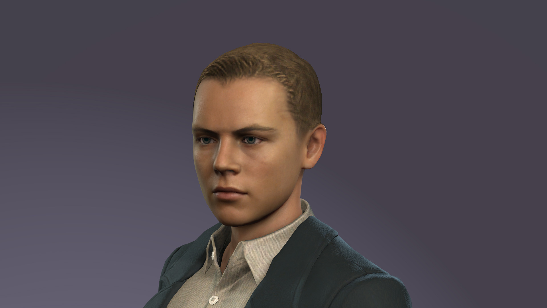 Realistic Male Leonardo DiCaprio Jack in Titanic meta human 3D model_22