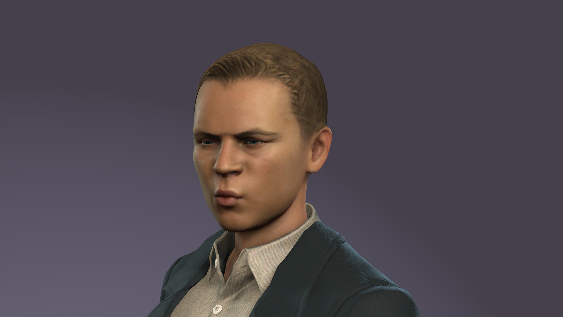 Realistic Male Leonardo DiCaprio Jack in Titanic meta human 3D model_10