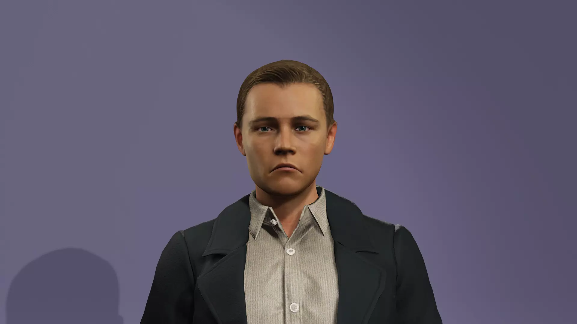 Realistic Male Leonardo DiCaprio Jack in Titanic meta human 3D model_3