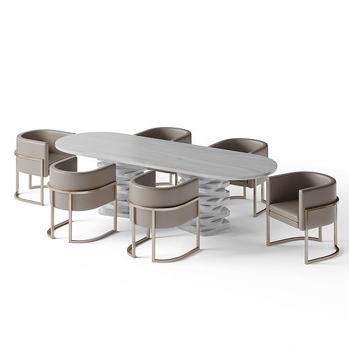 Table Emerald 3D model