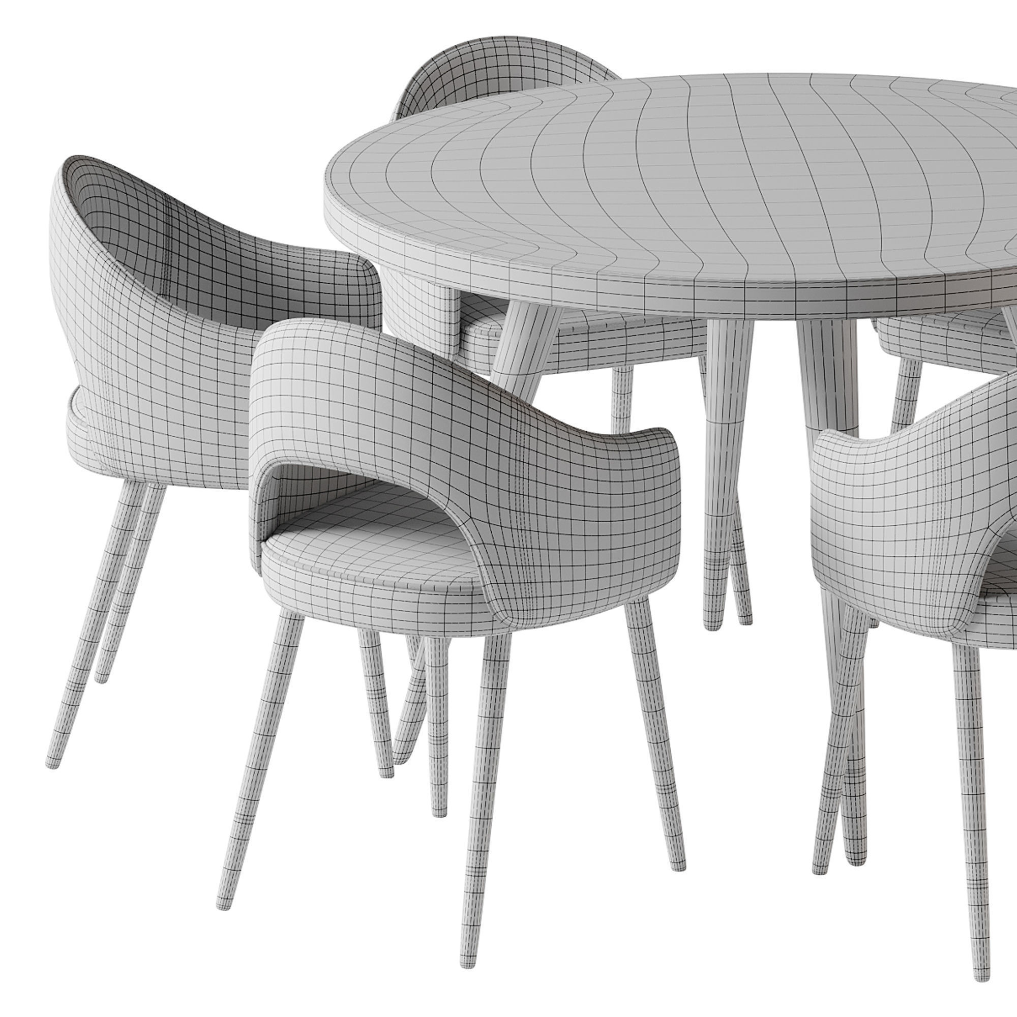 Table UEST 3D model_14