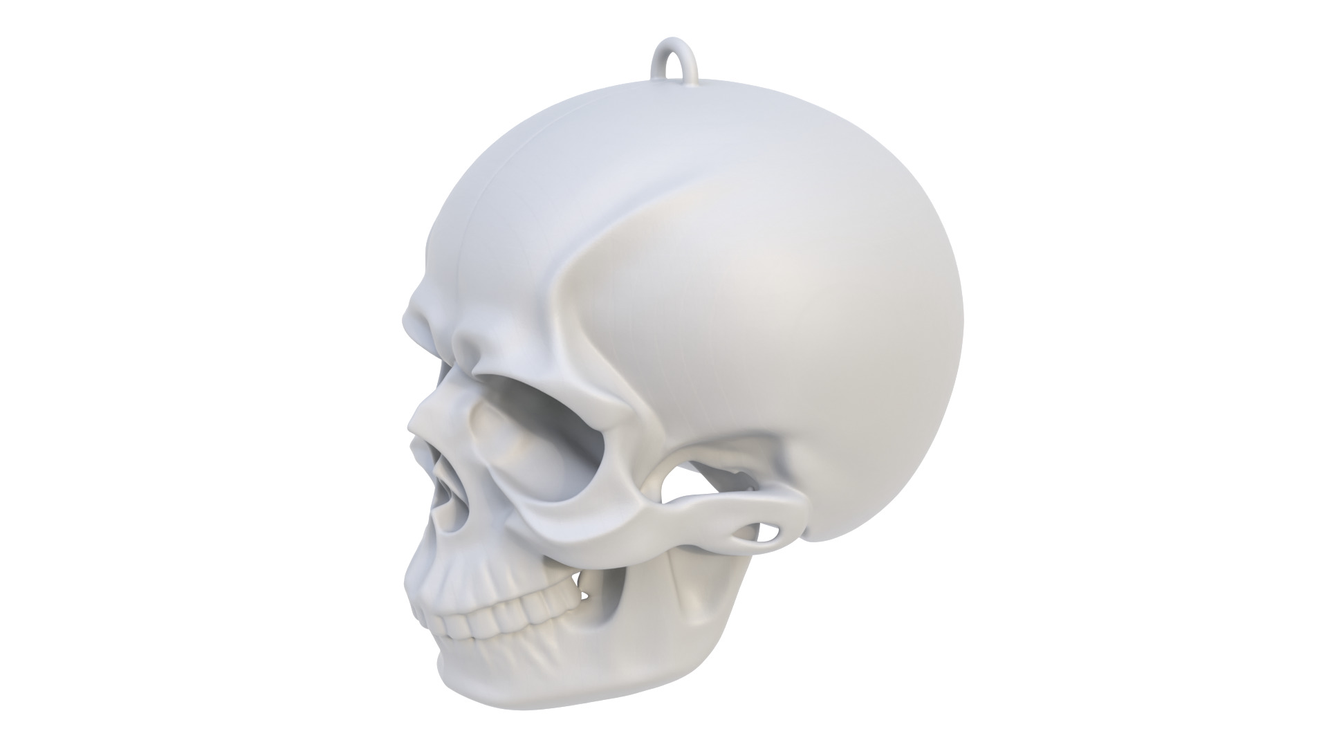 Abstract skull 02 3D model_2
