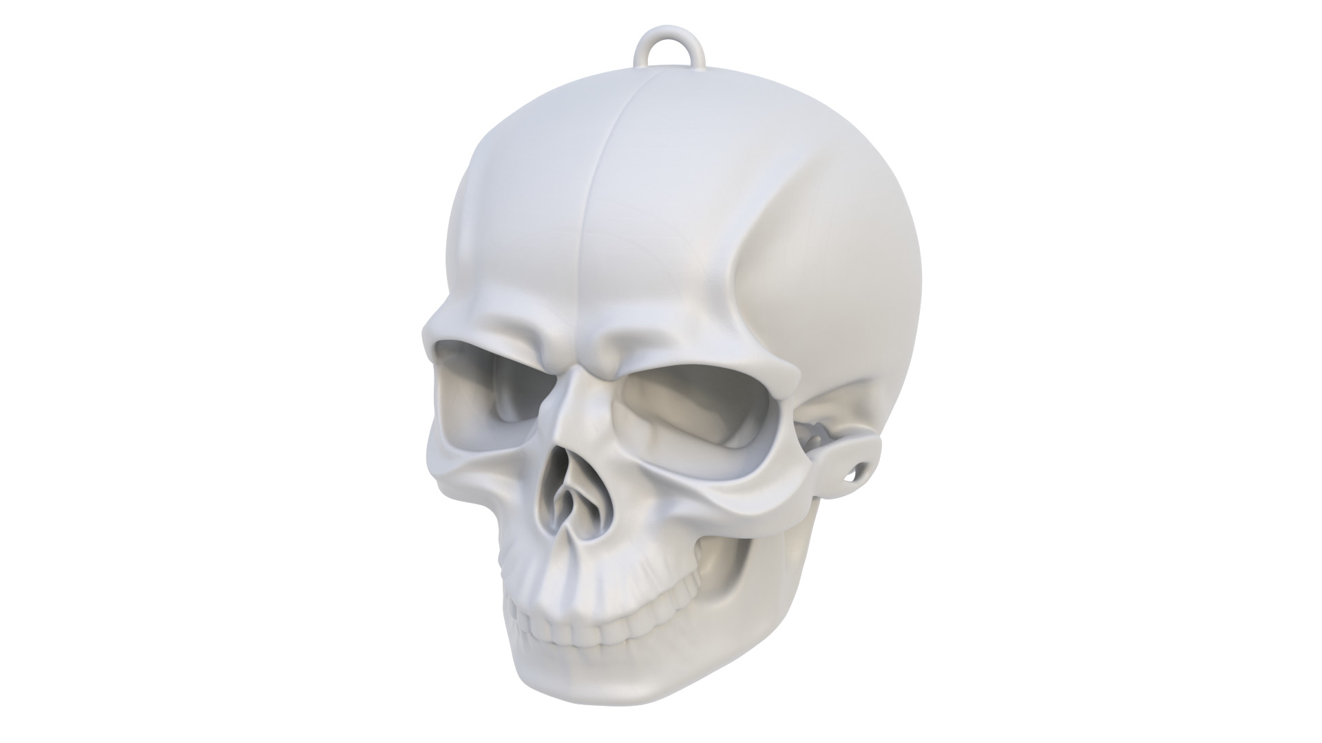 Abstract skull 02 3D model_10