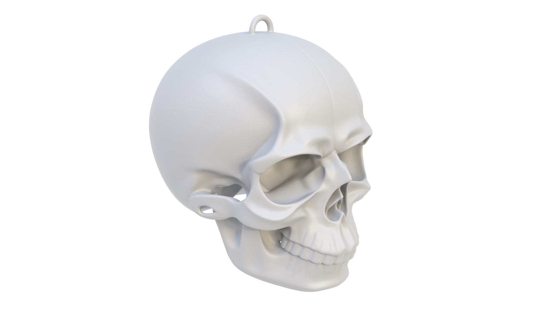 Abstract skull 02 3D model_8