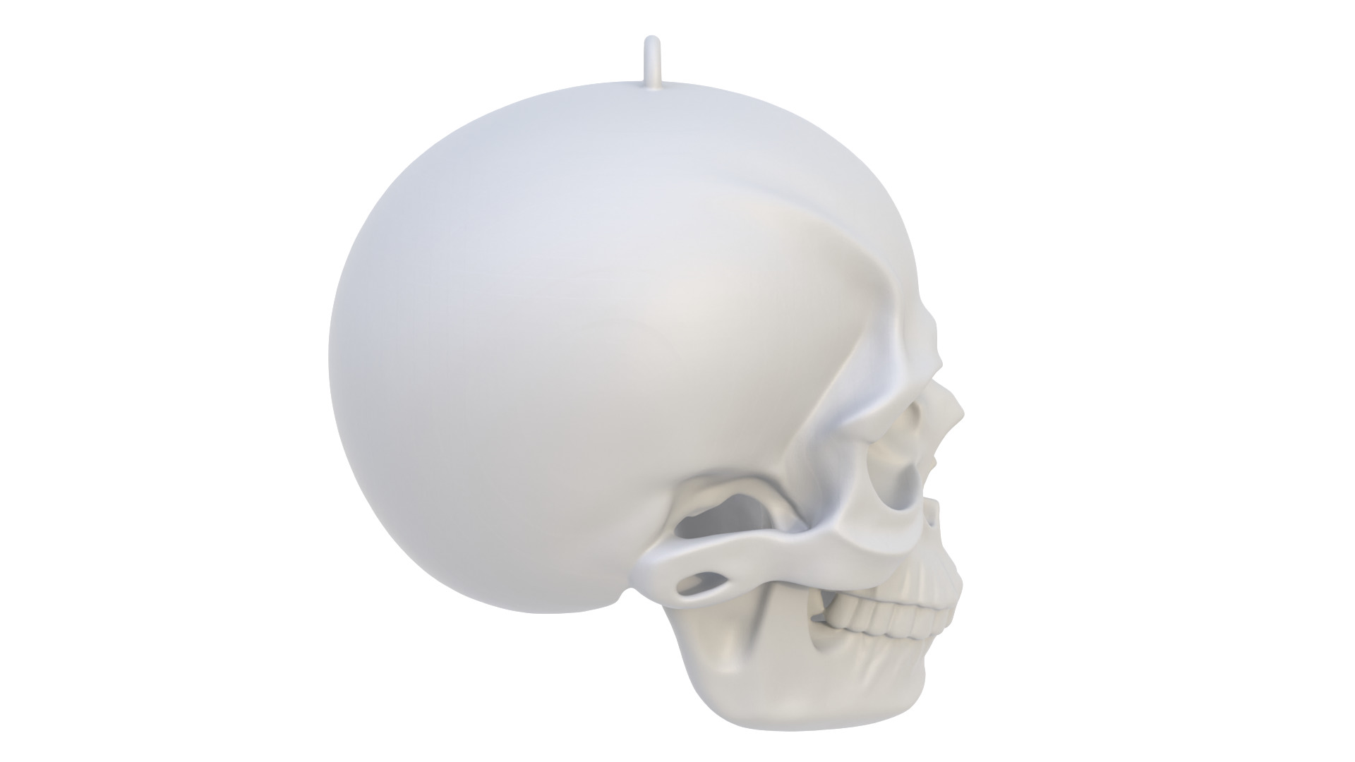 Abstract skull 02 3D model_7