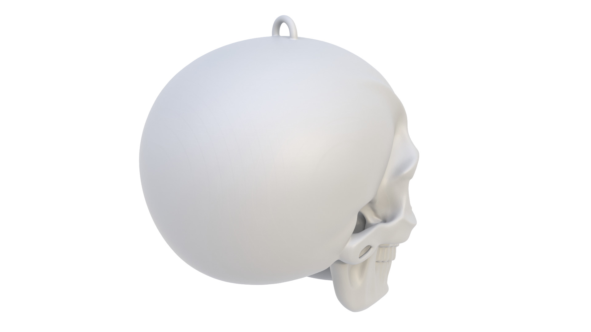 Abstract skull 02 3D model_6