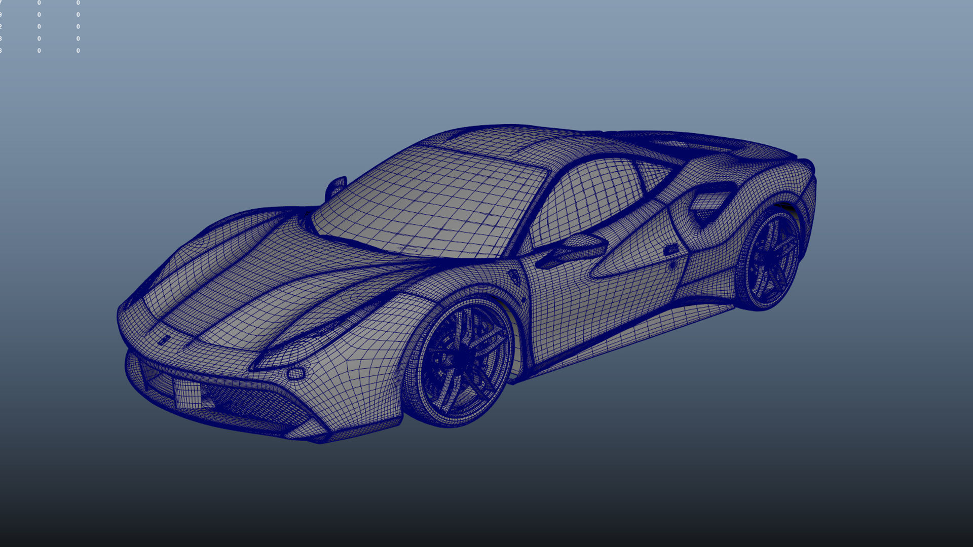 Ferrari Ferrari 488 3D model_7