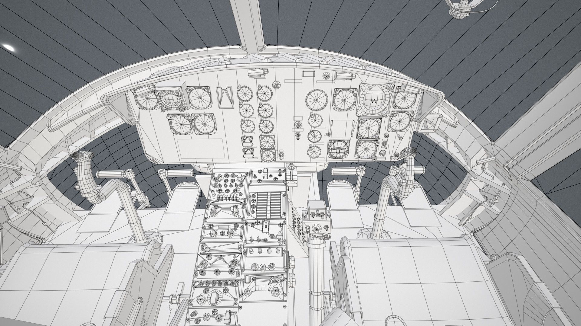 Bell UH-1B US Army Static Low-poly 3D model_30