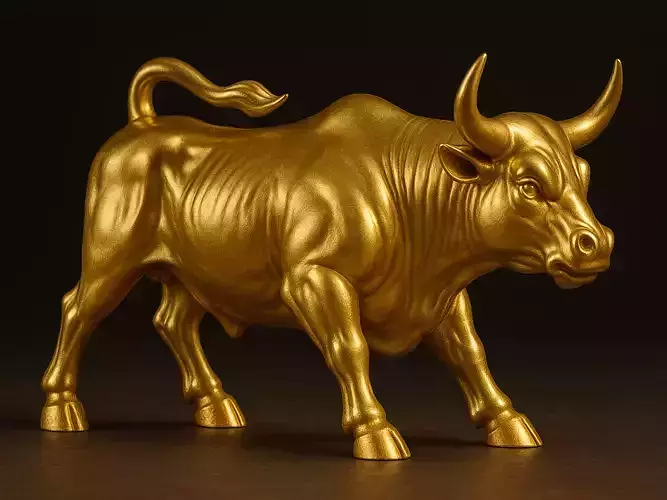 Wall Street Bull  3D print model
