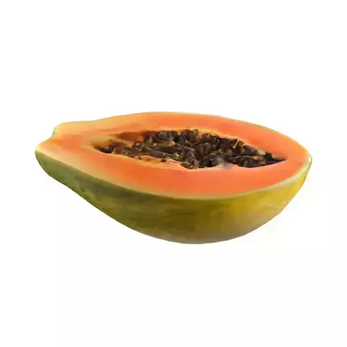 Papaya half  