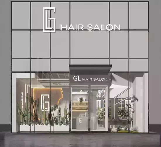 hair salon interior