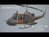 Bell UH-1B JGSDF 2 Complex Animation Low-poly 3D model_1