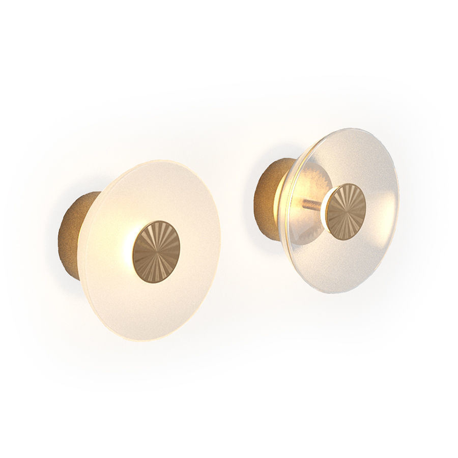Dome Air Wall Light by Nook Collections 3D model_1