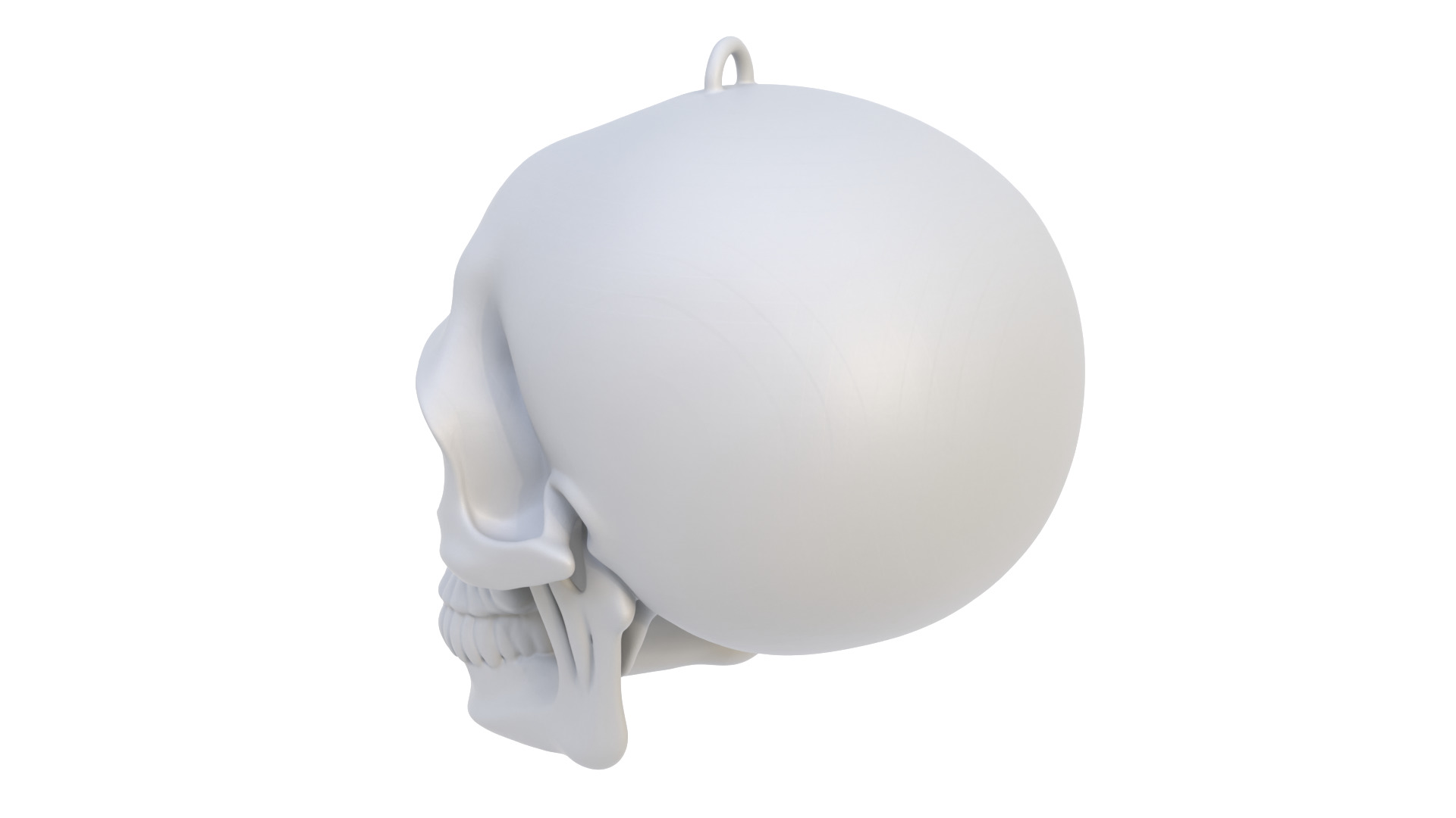 Abstract skull 03 3D model_4