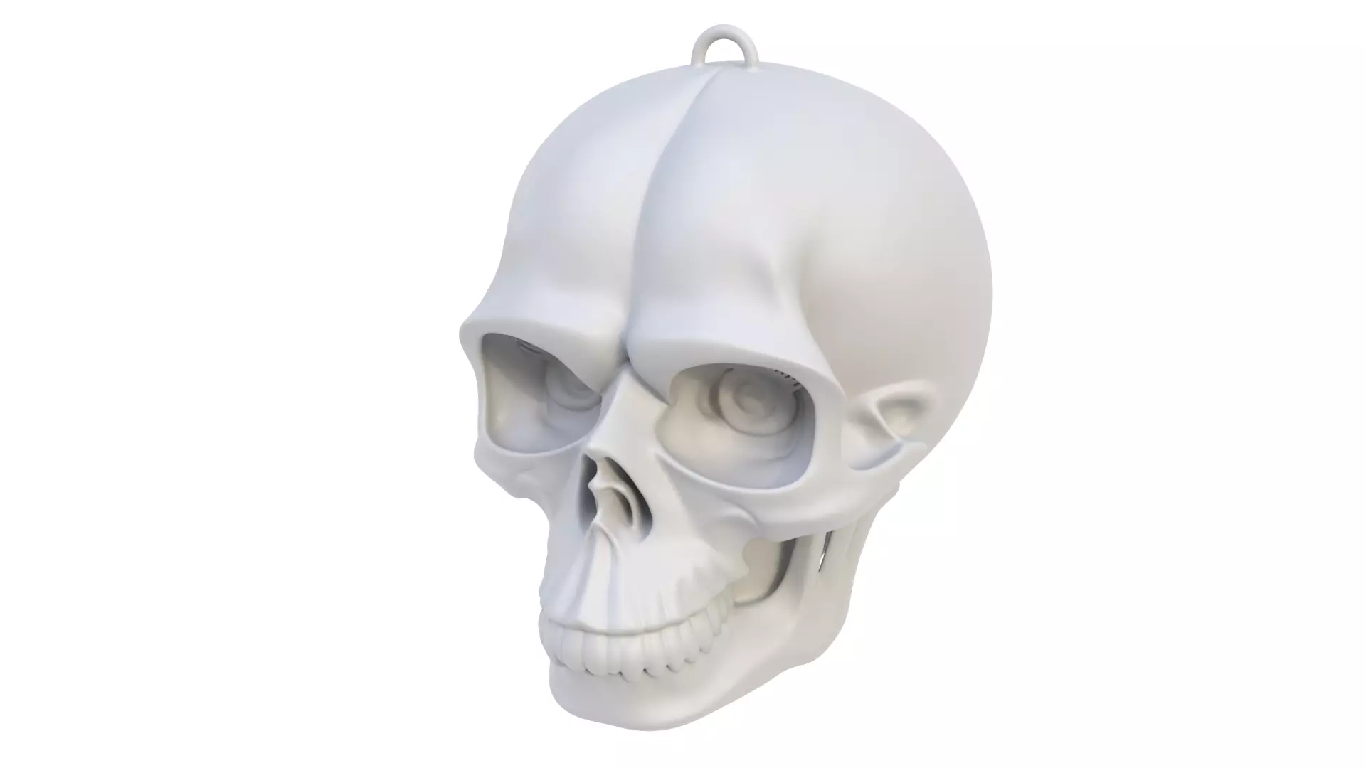 Abstract skull 03 3D model_0
