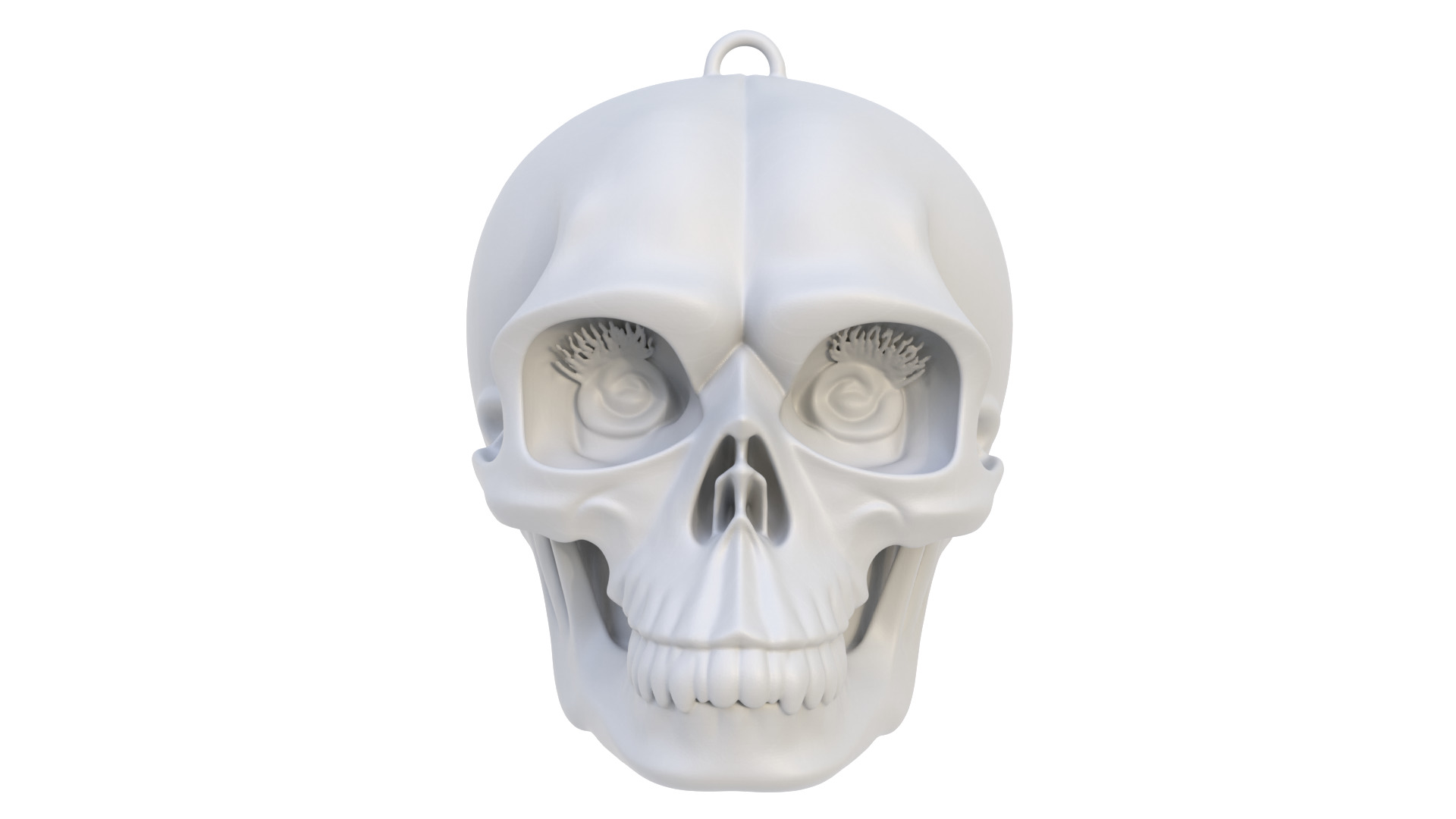 Abstract skull 03 3D model_8