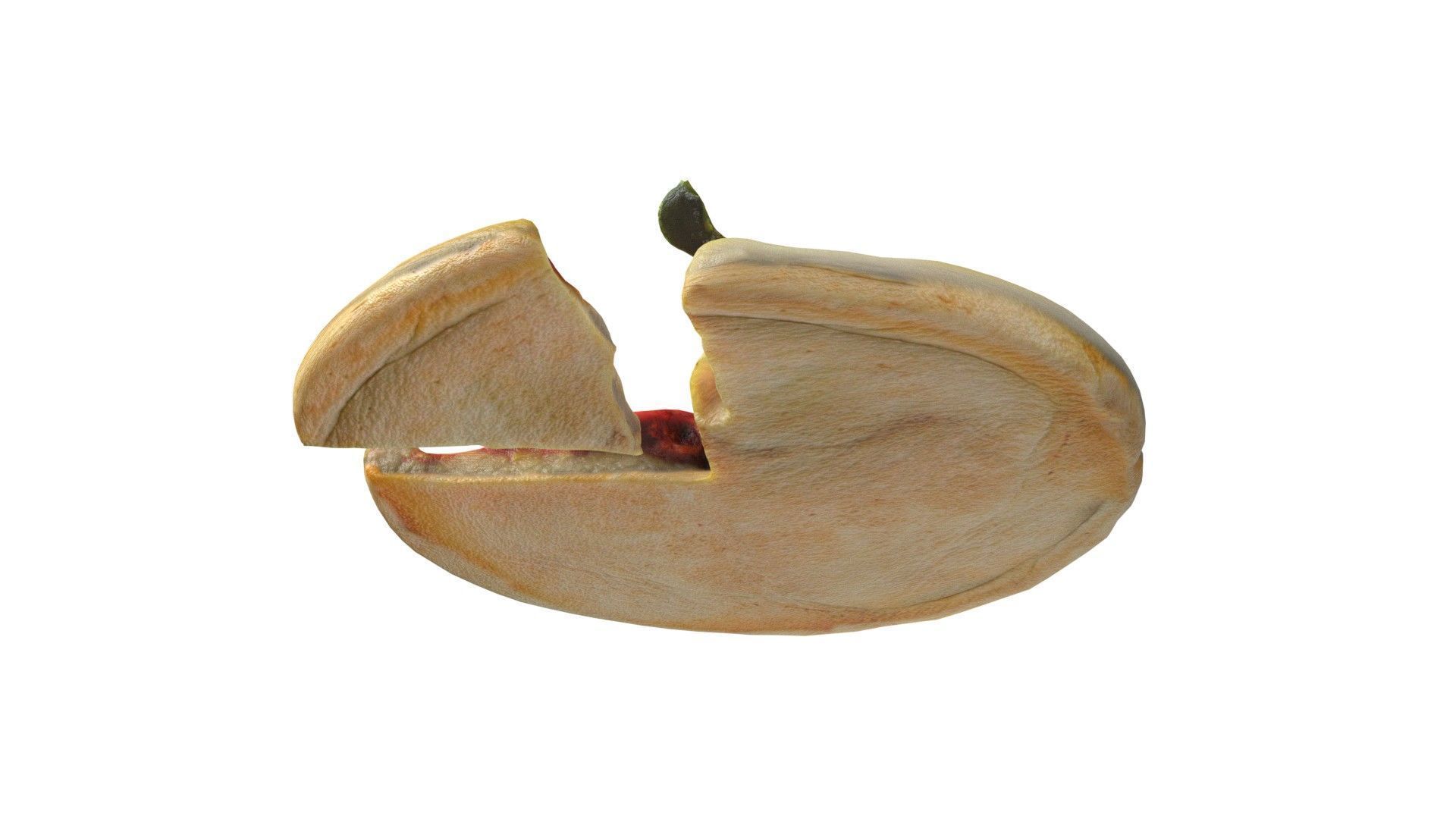 Pizza 16  Low-poly 3D model_6