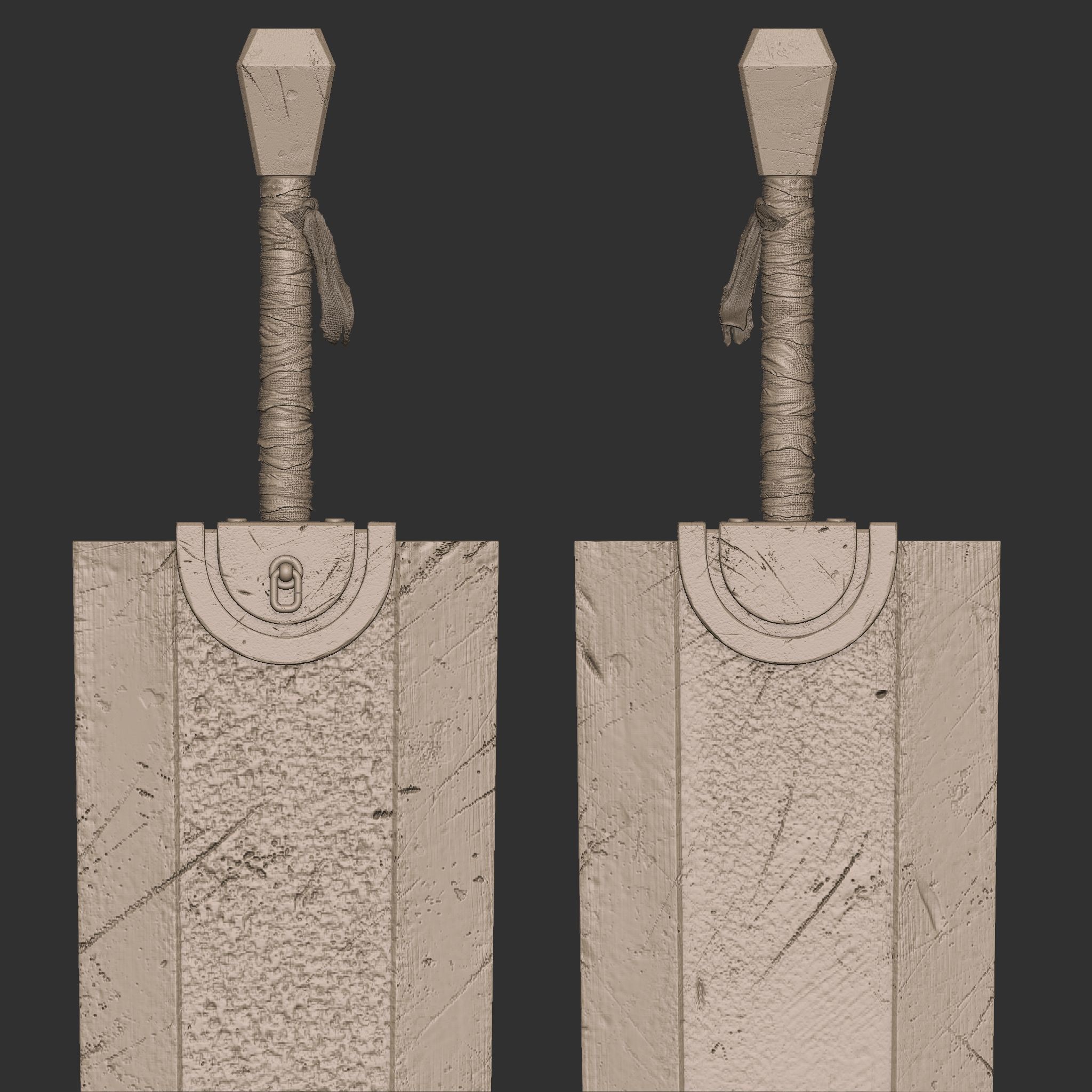 berserk Guts sword  3D print model_6