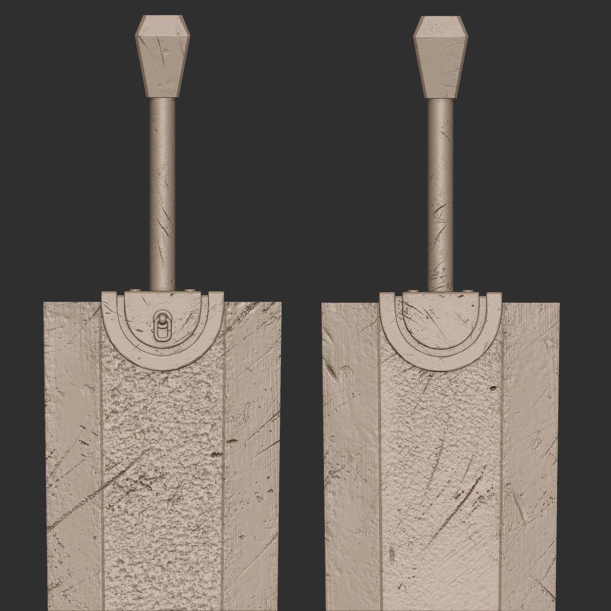 berserk Guts sword  3D print model_7