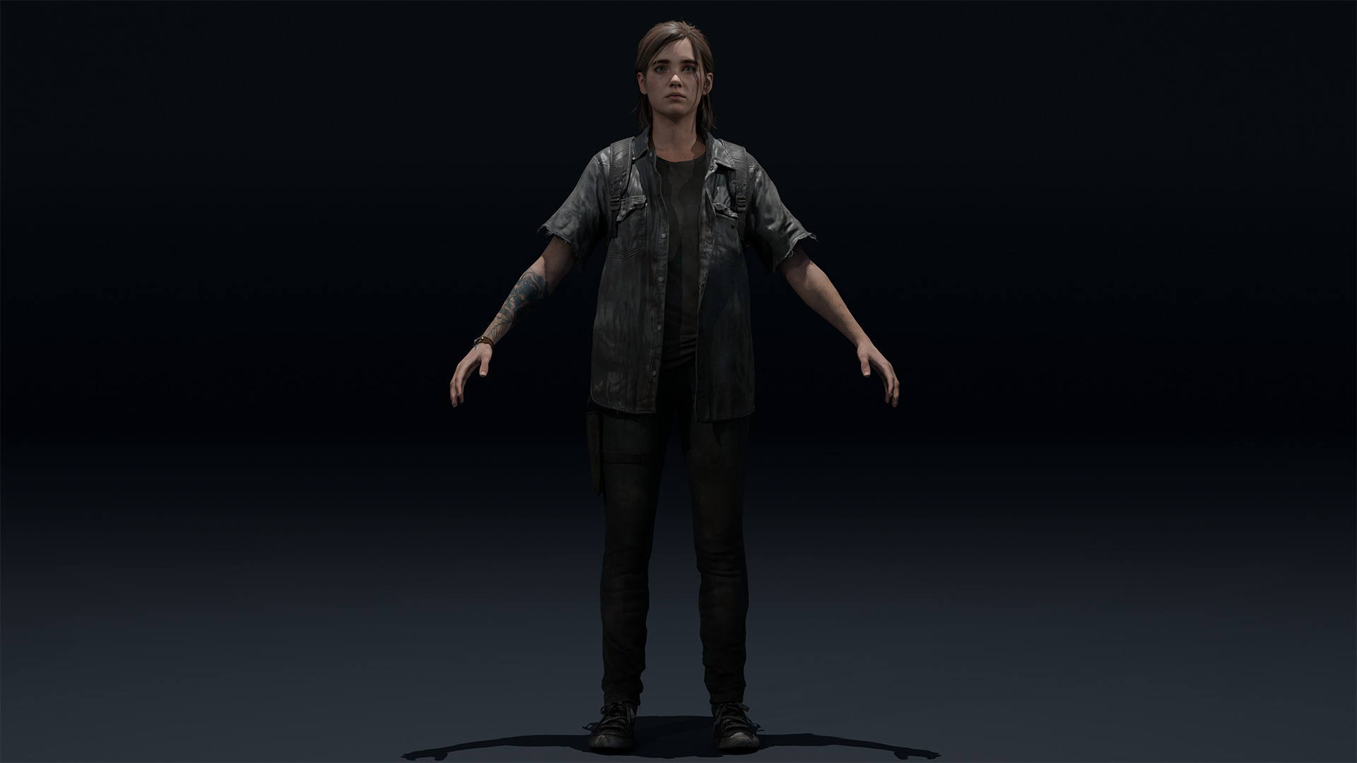 The Last of Us Part II Ellie 3D model_6