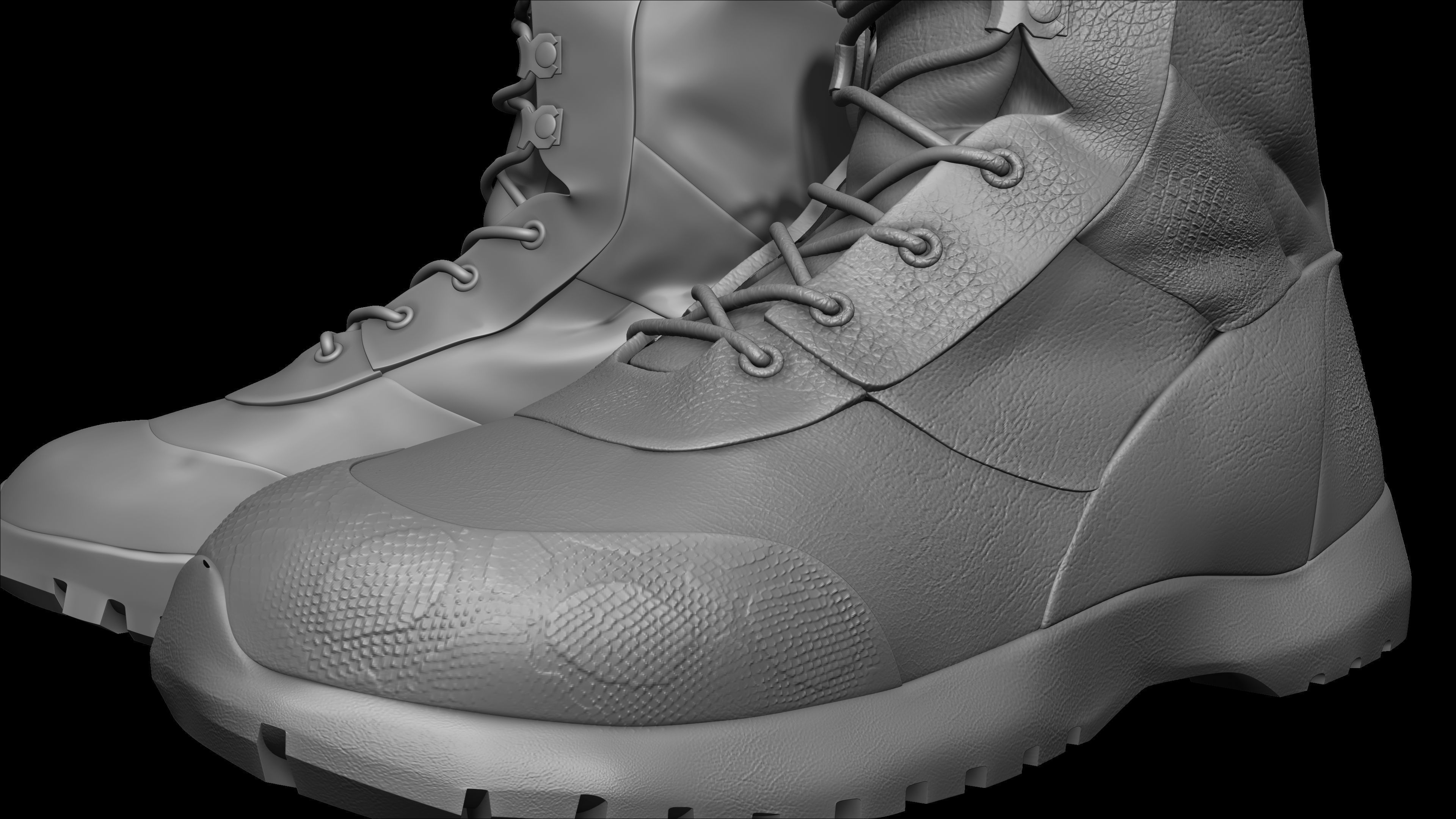 Leather Vdm Brush-46 Vdm-Alpha-Blender And Zbrush Brush-Vol 01 3D model_11