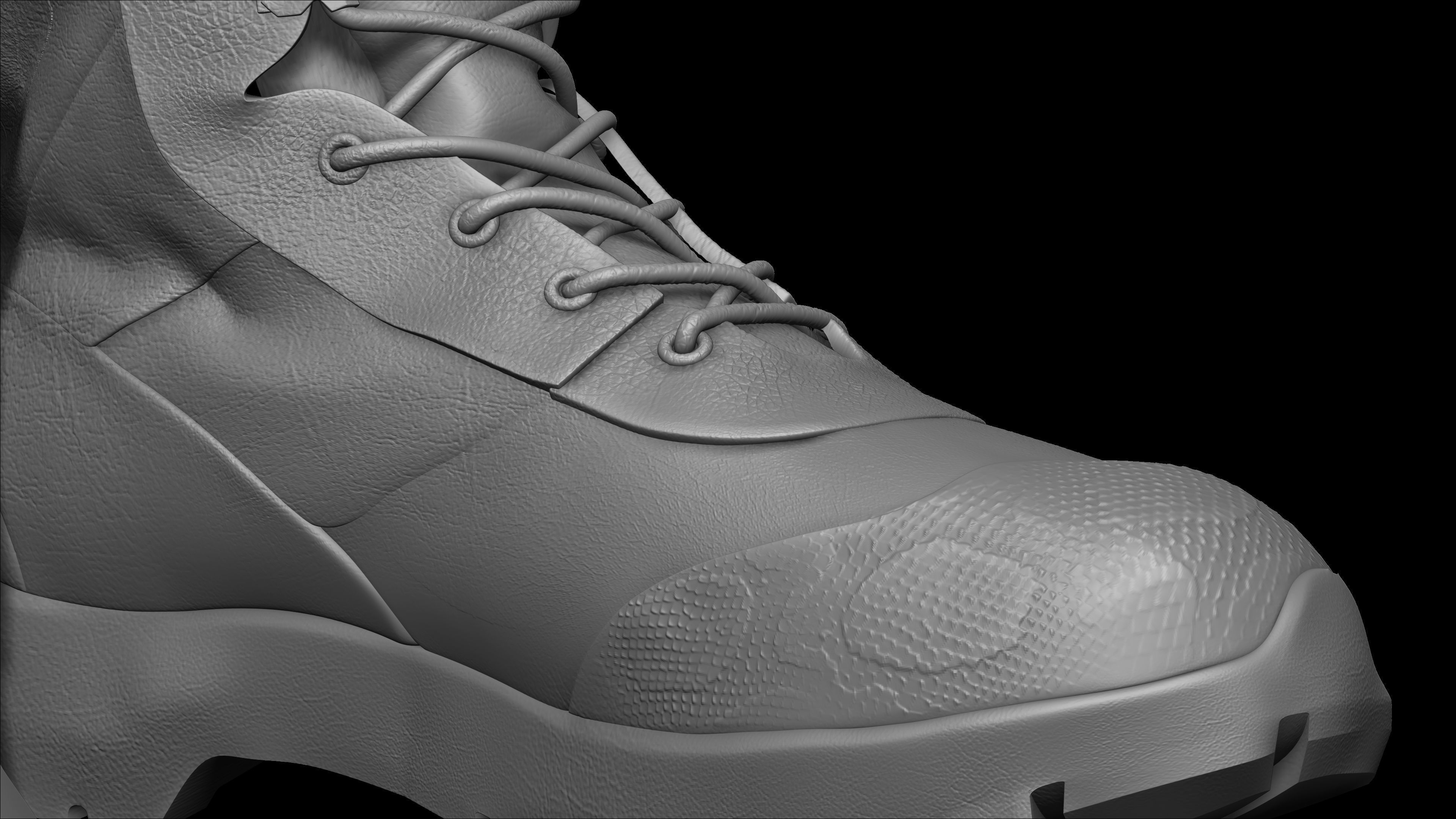 Leather Vdm Brush-46 Vdm-Alpha-Blender And Zbrush Brush-Vol 01 3D model_10