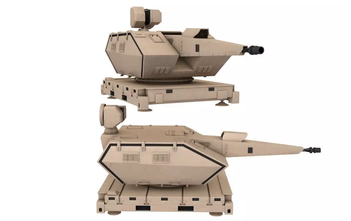 Skynex Networked air defence 3D model
