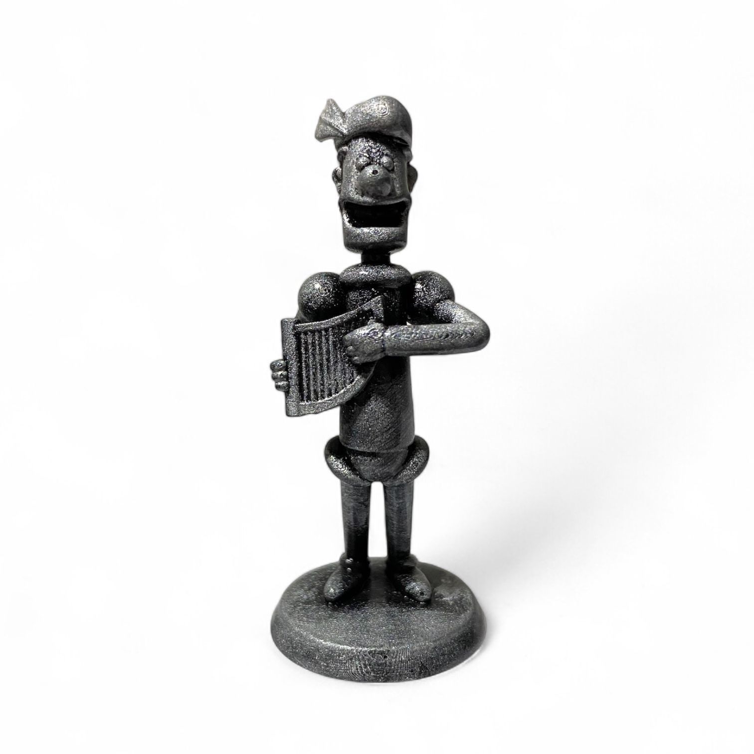 Munchkin board game pawn bard 3D print model_1