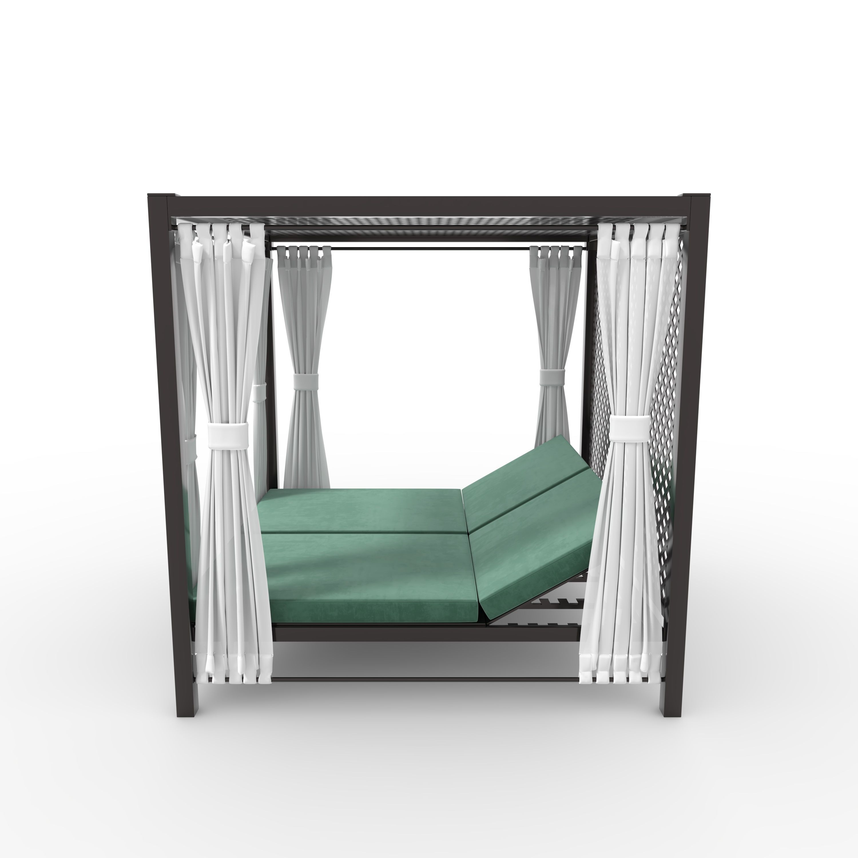 Poolside Cabana 07 3D model_8